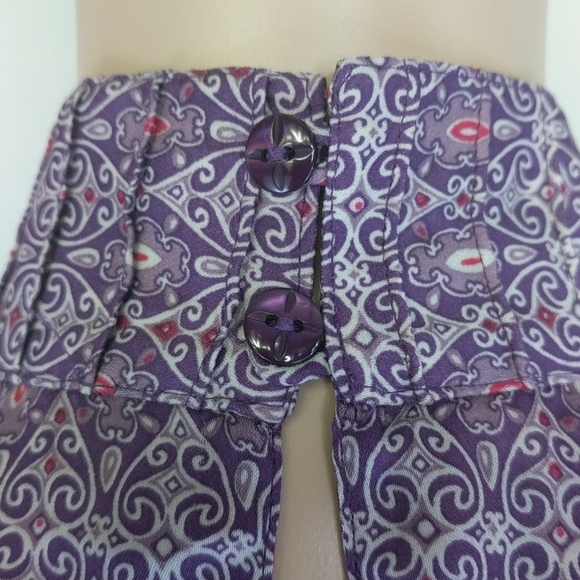 [Original Penguin] Ruffle Front Mock Turtleneck XS - Picture 6 of 7